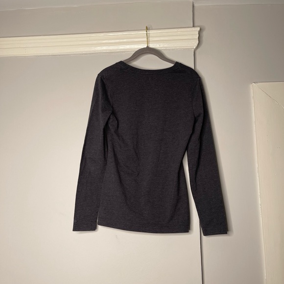 Woman’s Asic’s Navy Blue Long-sleeve Top - Picture 2 of 3